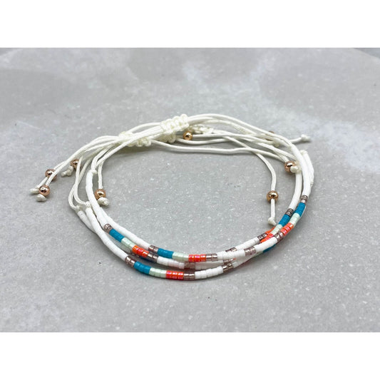 Bracelet japonais Miyuki Sorbet – Parsley & Pepper - Boutique Ømm