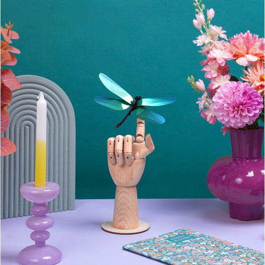 Libellule Anisoptera à monter soi-même – Puzzle 3D en papier – Assembli - Boutique Ømm