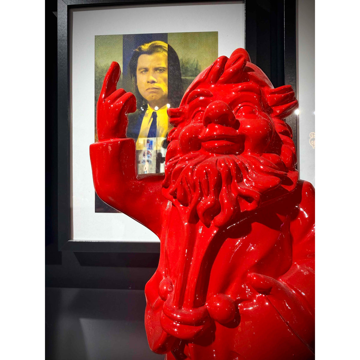 Nain F*ck You rouge 32 cm – Stevens Deco - Boutique Ømm
