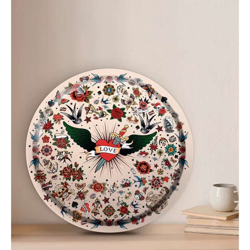 Plateau en bois "Tattoo" – Podevache – Pour des apéros qui piquent ! - Boutique Ømm