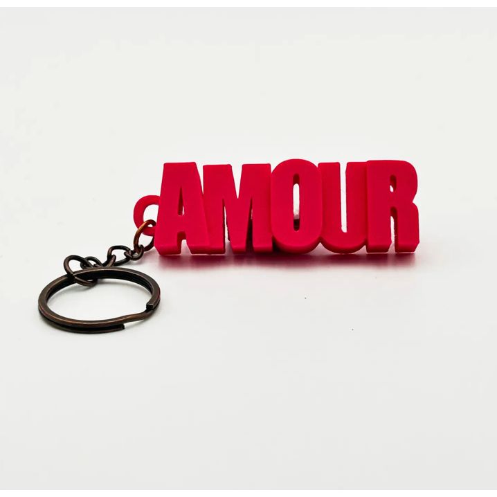 Porte-clés "AMOUR" – Mauvaises Graines - Boutique Ømm