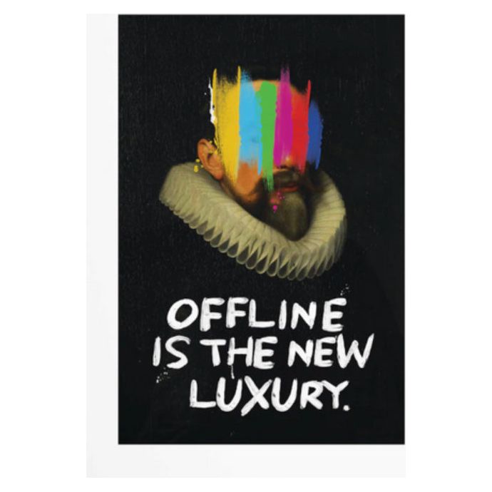 Affiche Offline 30x40 cm - Boutique Ømm