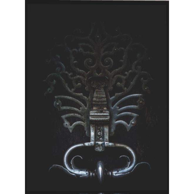 Bloc Acrylique "The Door" – 15x20 cm – Tirage d’art Bordeaux - Boutique Ømm