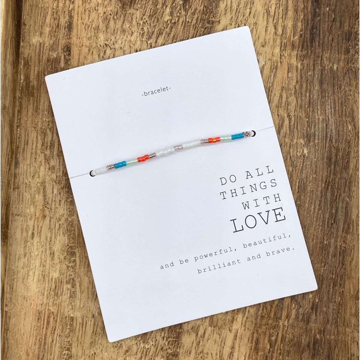 Bracelet japonais Miyuki Sorbet – Parsley & Pepper - Boutique Ømm
