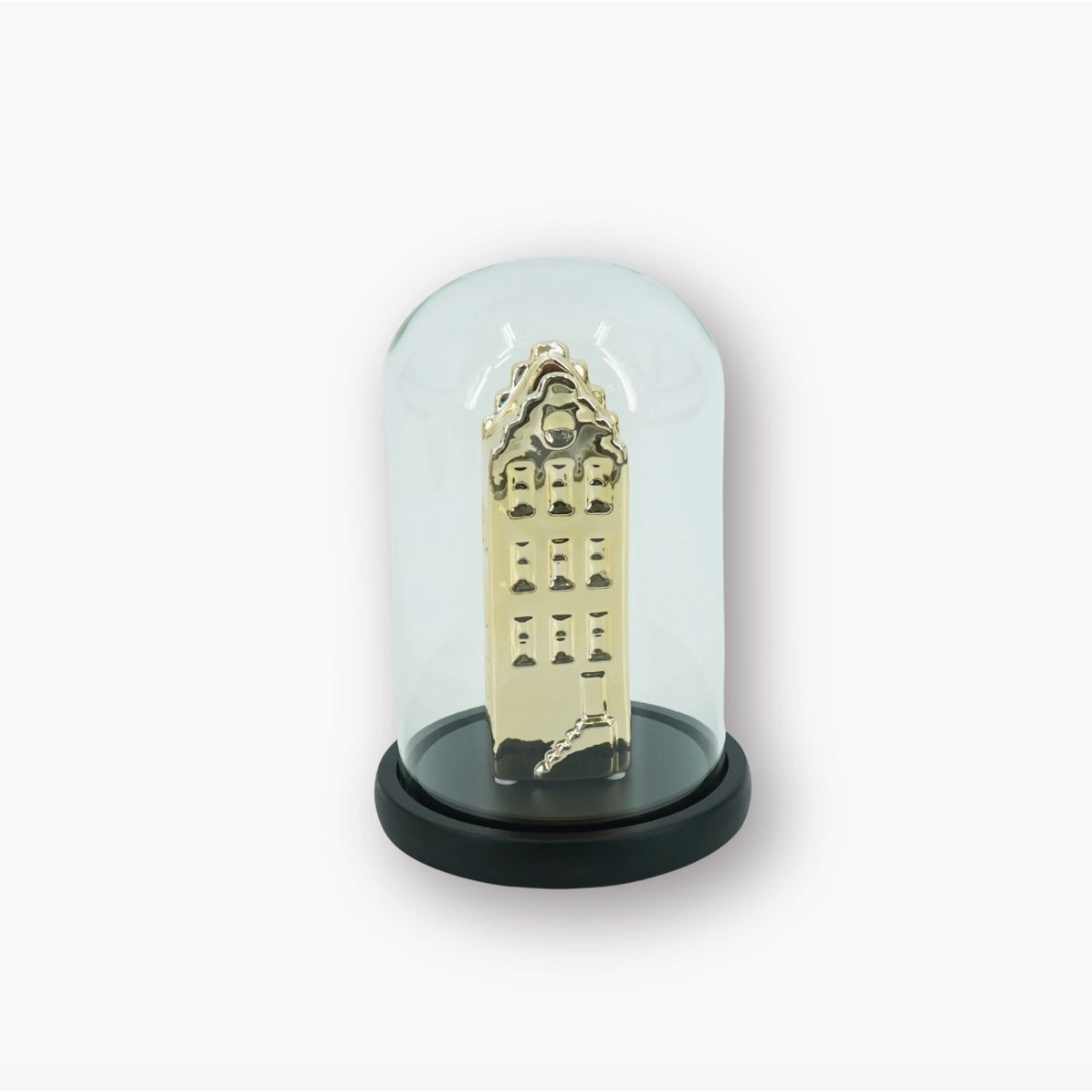 Cloche décorative verre & bois 22 cm – Housevitamin - Boutique Ømm