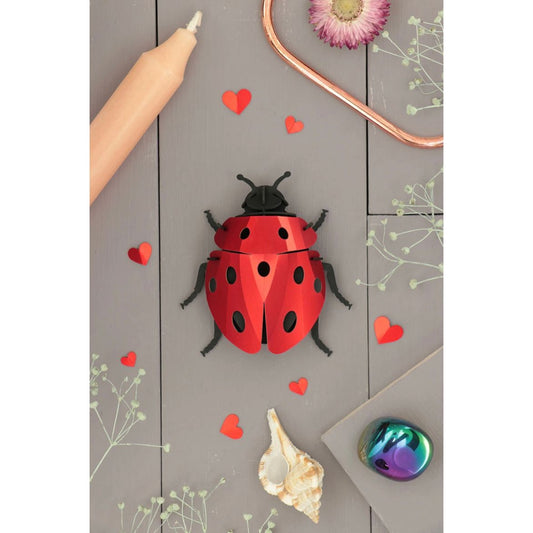 Coccinelle en Papier 3D à Monter – Assembli - Boutique Ømm