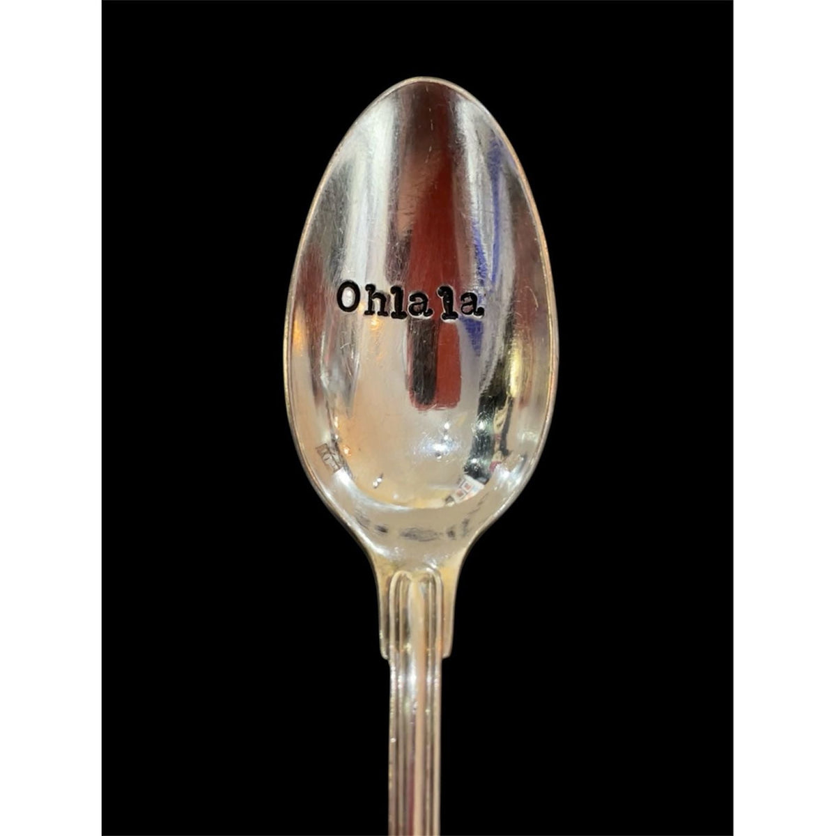Cuillère vintage gravée – "Ohlala" - Boutique Ømm