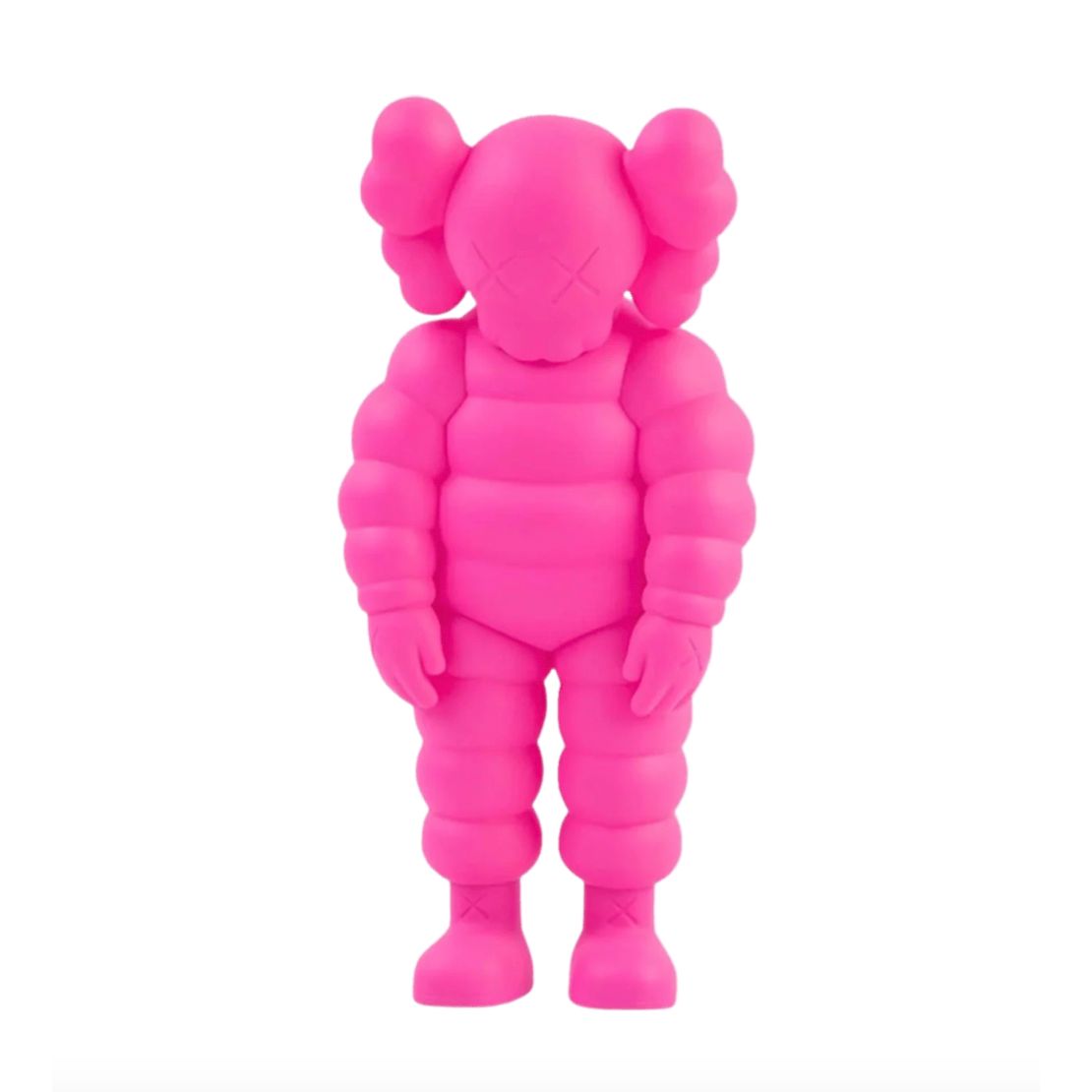 Figurine KAWS What Party? Rose – Sculpture design 22,5 cm - Boutique Ømm