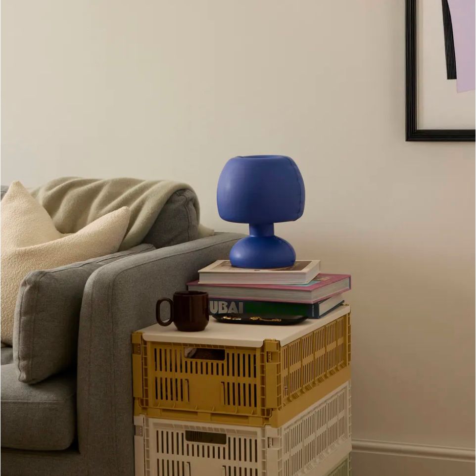 Lampe Freddy Indigo Matte Home Studyo - lampe design bleue contemporaine - Boutique Ømm