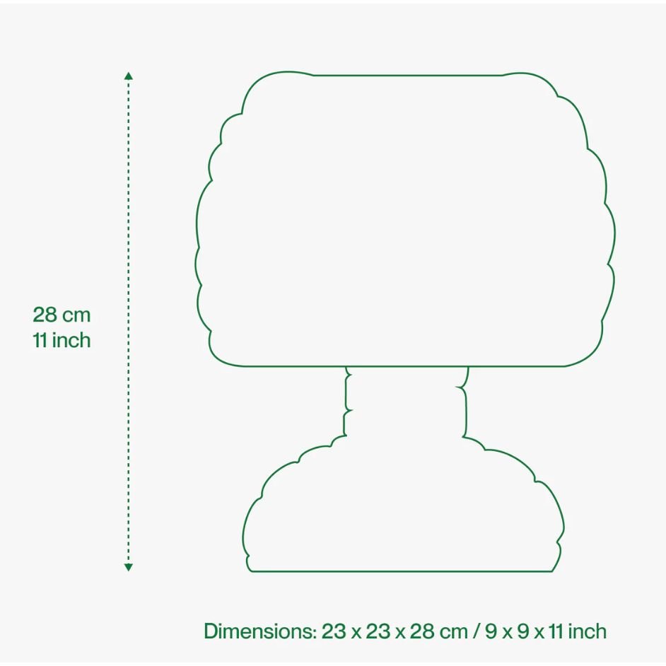 Lampe Freddy Yolk Matte Home Studyo - lampe design jaune contemporaine - Boutique Ømm