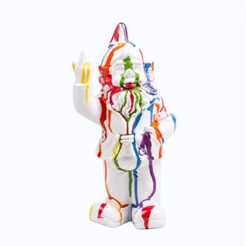 Nain F*ck You multicolore 20 cm – Stevens Deco - Boutique Ømm