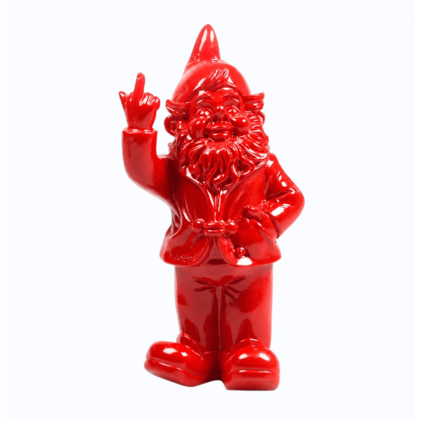 Nain F*ck You rouge 20 cm – Stevens Deco - Boutique Ømm