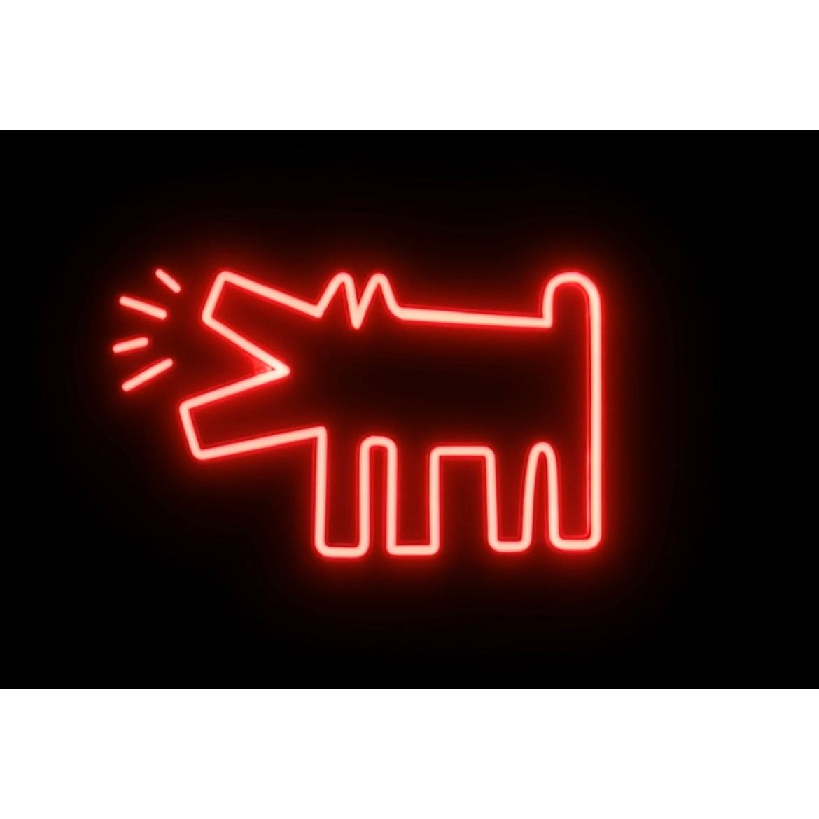 Néon Barking Dog – Keith Haring x Yellow Pop - Boutique Ømm