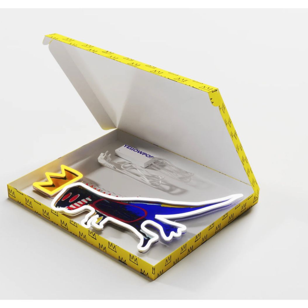 Néon LED PEZ Dispenser YP x Jean-Michel Basquiat – Yellowpop - Boutique Ømm