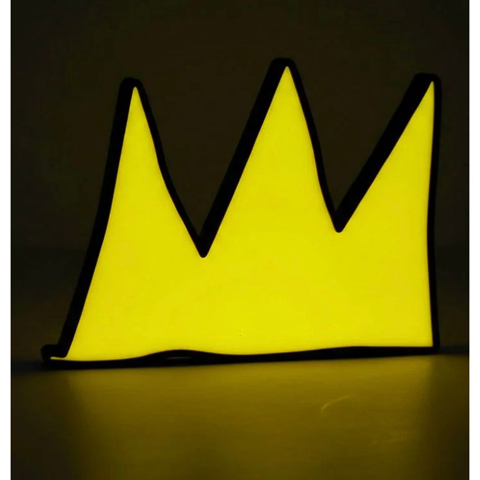 PopBox The Crown – Lampe LED Basquiat par Yellowpop - Boutique Ømm