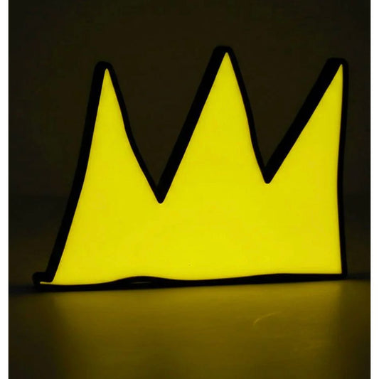 PopBox The Crown – Lampe LED Basquiat par Yellowpop - Boutique Ømm