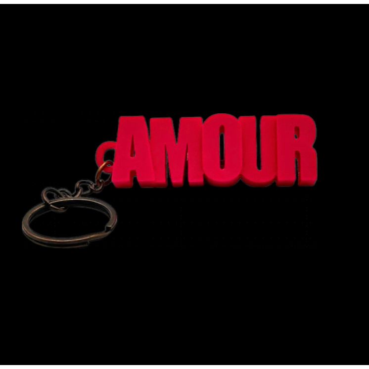 Porte-clés "AMOUR" – Mauvaises Graines - Boutique Ømm