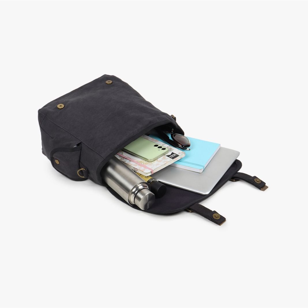 Sac US Noir Tin-Tin – Messenger Bag Dragon Tattoo - Boutique Ømm