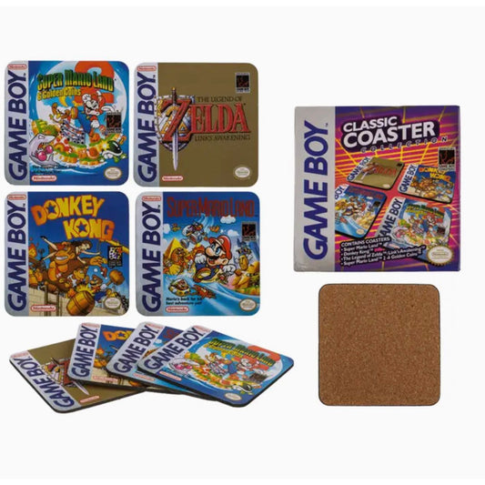 Set de 4 Sous-Verres Game Boy Nintendo - Boutique Ømm
