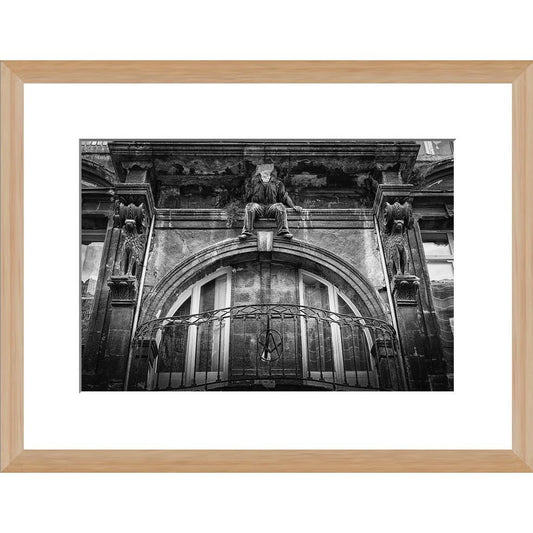 Tirage d’art "Fenêtre sur cour" – 20x30 cm, cadre bois Nielsen 30x40 cm - Boutique Ømm