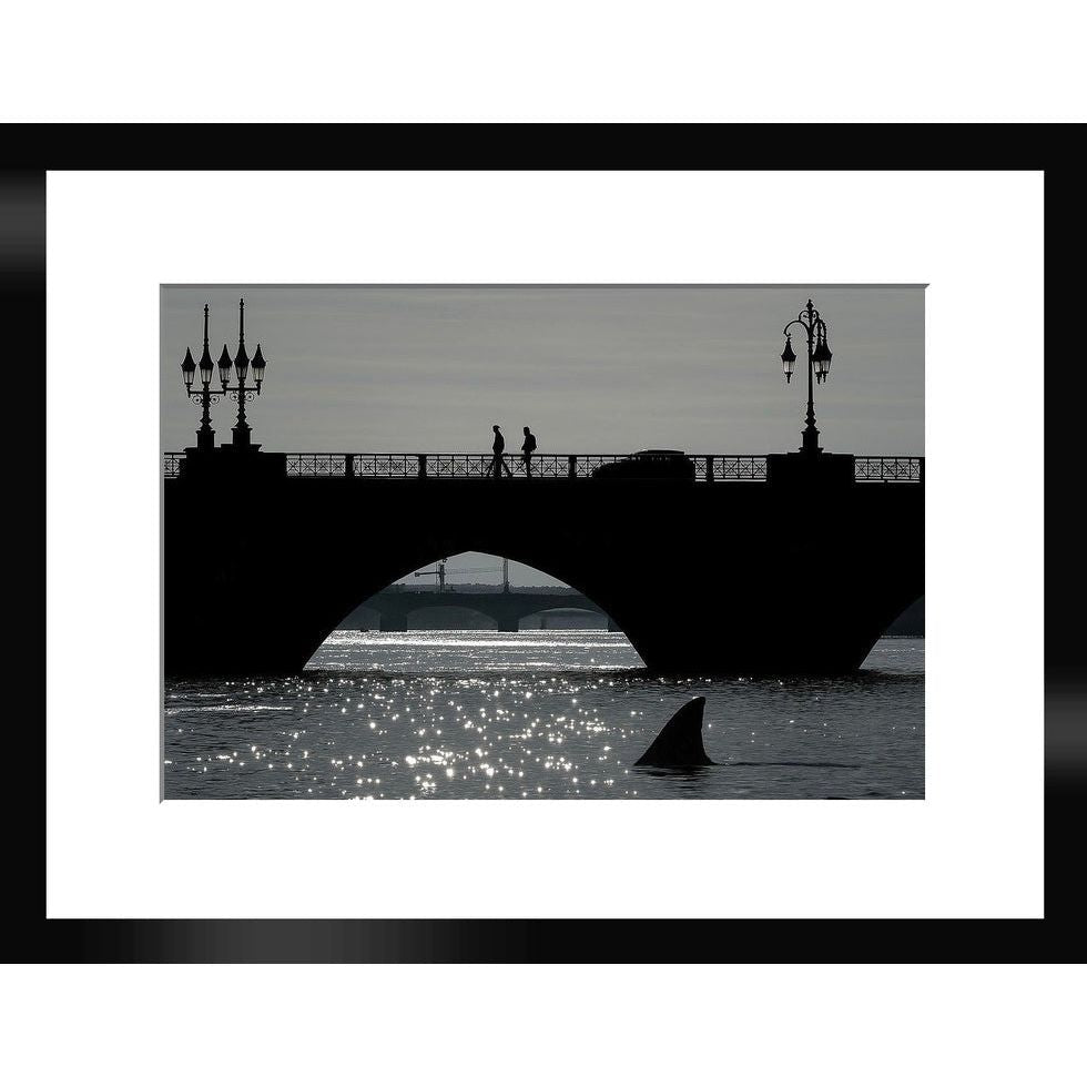 Tirage d’art "Les Dents de la Garonne" – 20x30 cm – Cadre bois 30x40 cm - Boutique Ømm