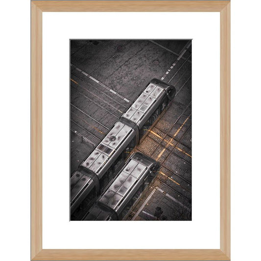 Tirage d'art "Métal Hurlant" – 20x30 cm – Cadre Nielsen bois 30x40 cm - Boutique Ømm