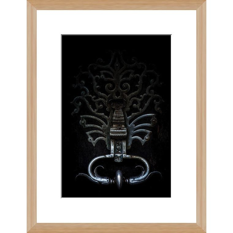 Tirage d’art "The Door" – 20x30 cm – Cadre Nielsen bois 30x40 cm - Boutique Ømm