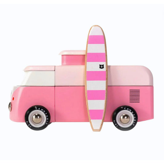 VW Beach Bus Rose – Candylab Toys x Volkswagen - Boutique Ømm